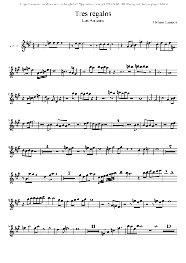 La imagen puede contener una previsualizacion de una partitura